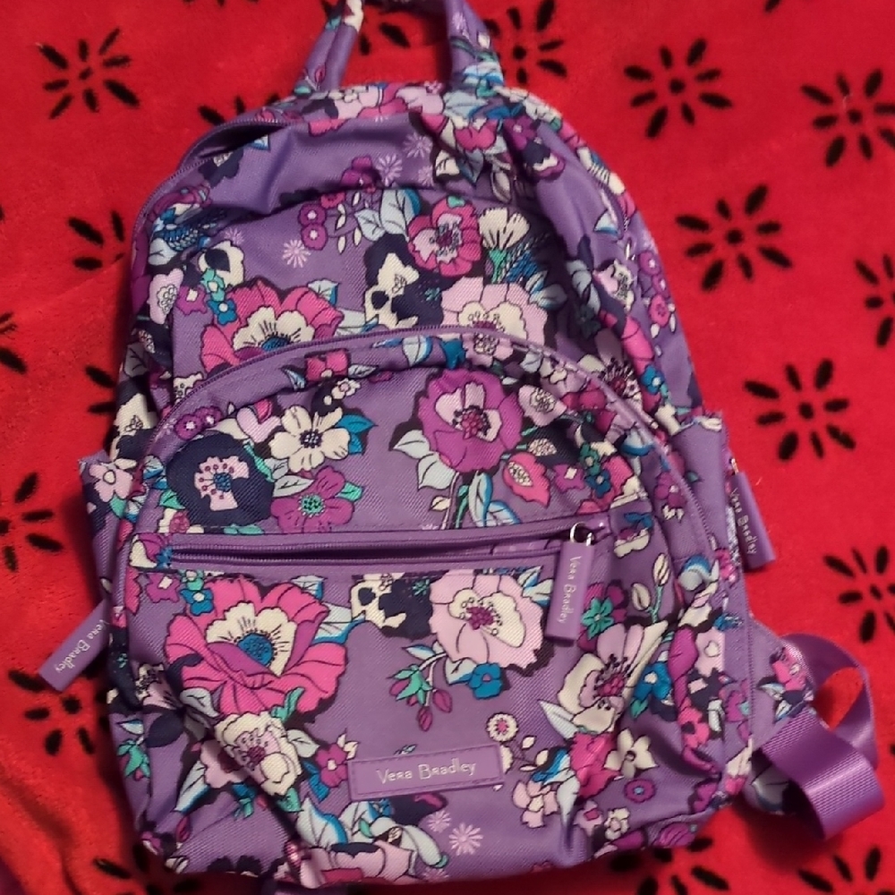 Vera Bradley Multicolor Floral Backpack